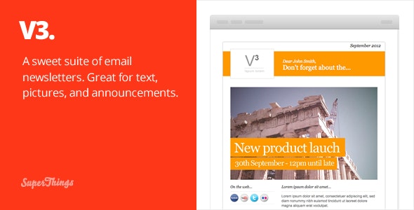 3 Email Newsletter designs by super_things