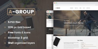 A-Group - Corporate & Business Company by mwtemplates