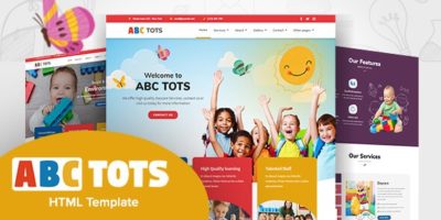 ABC Tots - Responsive HTML5 Template by ingridk