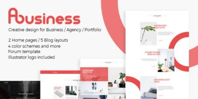 ABusiness PSD Template by aiobros