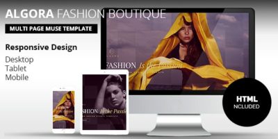 ALGORA Fashion Boutique  Muse Template by k-project