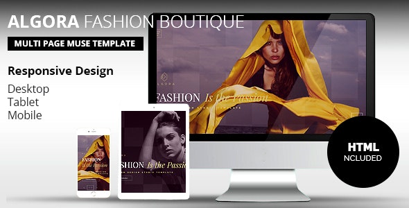 ALGORA Fashion Boutique Muse Template by k-project