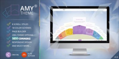 AMY - Creative Multi-Purpose WordPress Theme by CrayThemes