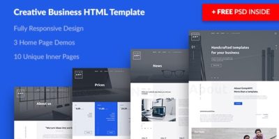 ANY — Creative Business HTML Template by Aspirity