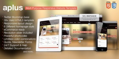 APLUS - Multi Purpose HTML5 Website Template by designingmedia