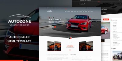 AUTOZONE - Car Dealer HTML Theme by Pixity