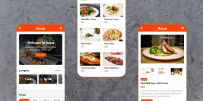 Aaem - Cafe & Restaurant Mobile Template by aStylers