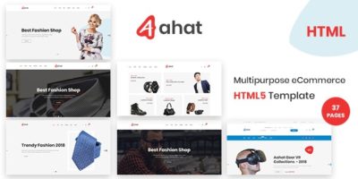 Aahat - Multipurpose eCommerce HTML5 Template by BDevs