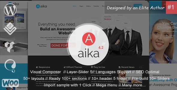 Aaika - MultiPurpose WordPress Theme by King-Theme