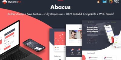 Abacus - Responsive Email + Online Template Builder by DynamicXX