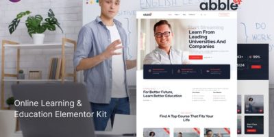 Abble - Online Learning & Education Elementor Kit by deTheme