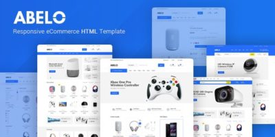 Abelo – Electronics eCommerce HTML5 Template by HasTech