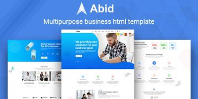 Abid - Multipurpose business HTML template by themewatch