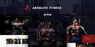 Absolute Fitness - PSD Template by NoxonThemes