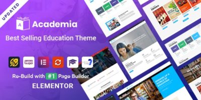 Academia - Education WordPress Theme by ThemeXpert