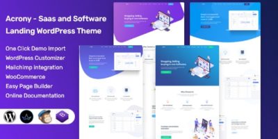 Acrony Software and Saas Theme by QuomodoTheme