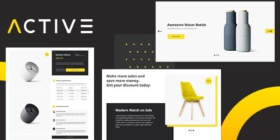 Active - Business and E-commerce HTML5 Template by Radioactiveteam