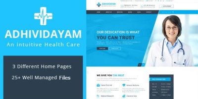 Adhividayam - Medical Care WordPress Theme by arrow_themes
