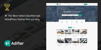 Adifier - Classified Ads WordPress Theme by spoonthemes