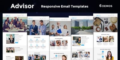 Advisor - Responsive Email Template by evethemes