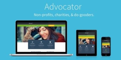 Advocator: Nonprofit & Charity Responsive WordPress Theme by RescueThemes