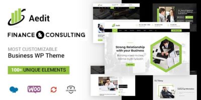 Aedit - Corporate Consulting by designthemes