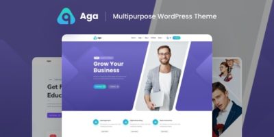 Aga - Multipurpose Business WordPress Theme by astroon
