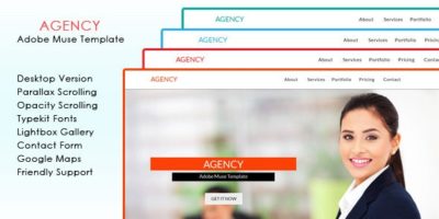 Agency Muse Template by loveishkalsi