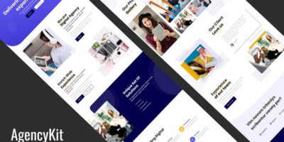 AgencyKit - Portfolio Elementor Template Kit by Templatation