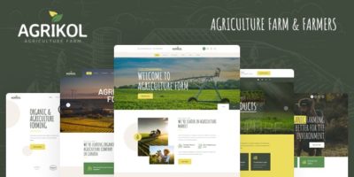Agrikol - HTML Template For Agriculture Farm & Farmers by Layerdrops