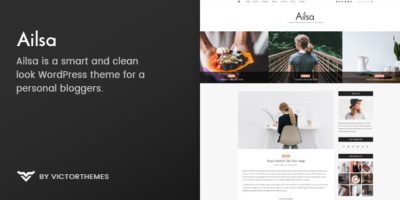 Ailsa - Personal Blog WordPress Theme by VictorThemes