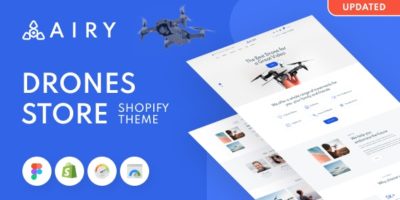 Airy - Drones Store Shopify Theme by ZEMEZ