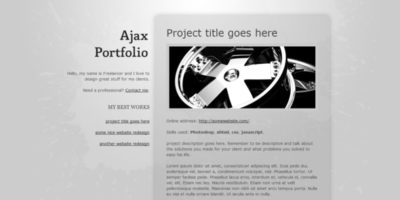 Ajax Portfolio by emanuelfelipe