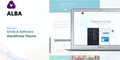 Alba - Startup/Software WordPress Theme by vergatheme