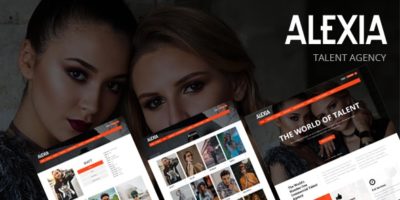 Alexia - Model Agency WordPress Theme by kayapati