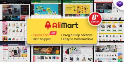 AliMart - Multipurpose Premium Sections Shopify Theme by magentech