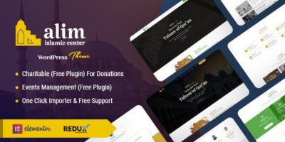 Alim - Islamic Institute & Mosque WordPress Theme + RTL by nauthemes
