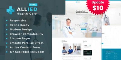 Allied - Health And Medical HTML Template by template_path