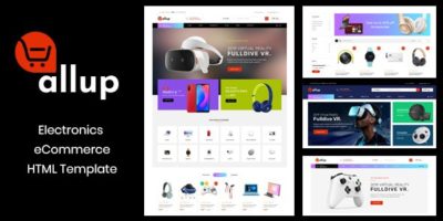 Allup – Electronics eCommerce HTML5 Template by HasTech