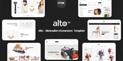 Alto - Minimal HTML Template by HasTech