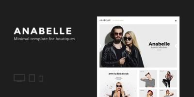 Anabelle - eCommerce for Boutiques by KittyCraft
