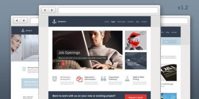 Anchorra - Multipurpose Website HTML Template by Codewordtech