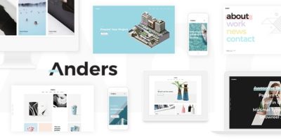 Anders - Design Portfolio Theme by Edge-Themes