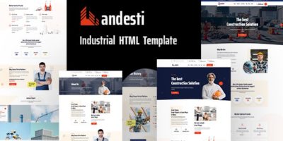 Andesti  – Industrial HTML Template by template_mr