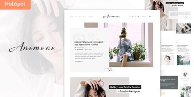 Anemone - Blog and Magazine HubSpot Theme by bkninja