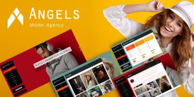Angel - Fashion Model Agency WordPress CMS Theme by kayapati