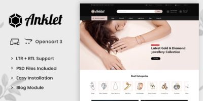 Anklet - Multipurpose OpenCart 3 Theme by capricathemes
