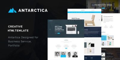 Antarctica - Business Portfolio HTML5 Template by PearlThemes