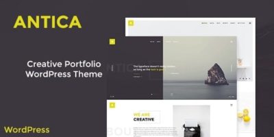 Antica — Multipurpose Business Agency/Personal Portfolio WordPress Theme by QodeArena
