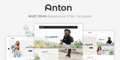 Anton - Multi Store Responsive HTML Template by EngoTheme